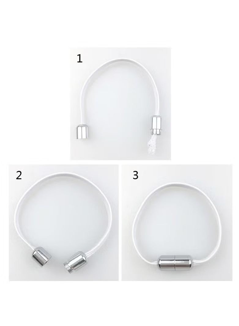 16PCS لا التعادل أربطة الحذاء Tieless الأربطة المرنة المشابك قفل كبسولة معدنية أبازيم - Image 2